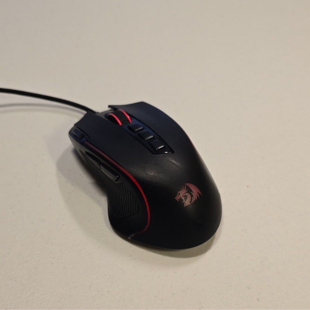 Redragon Predator M612-RGB Wired USB Optical Gaming Mouse 8000 DPI 11 Btn Black